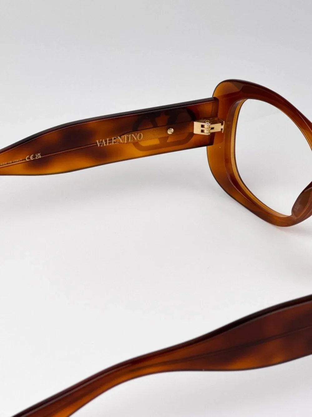 Valentino Women Eyeglasses – Havana Rectangle Frame Model VLX-181 C